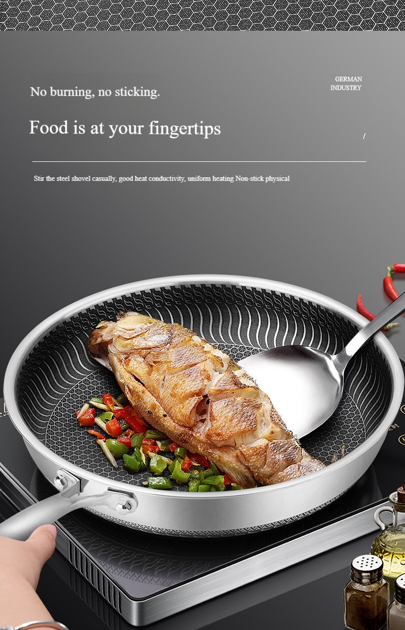 ✨Grote uitverkoop - 55% korting🍳  - Premium anti -aanbak Pan met deksel