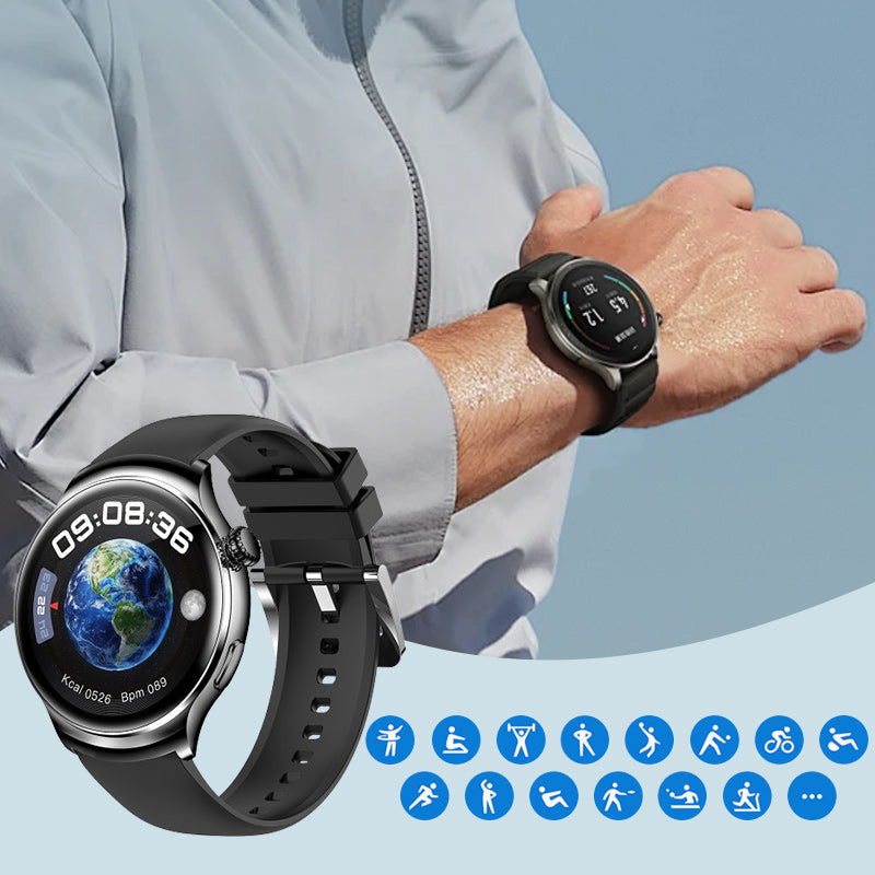 š„Limited time offerš„Multifunctioneel Rond Sporten Slim Horloge