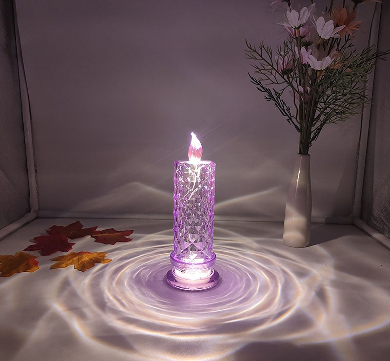 🕯️ 50% korting! LED kristallen kaars – geen vlam, gewoon schakelen, 8-12 uur betrouwbaar licht & een doordacht geschenk. Creëer een romantische avond! ✨🎁