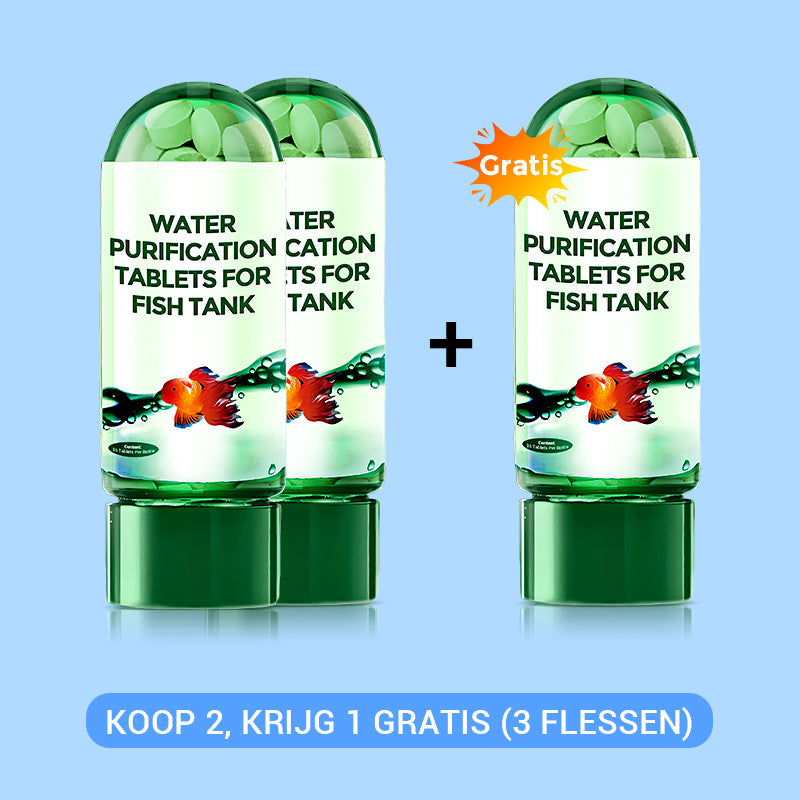 😍😍Tijdelijk gratis levering😍Krachtige Waterzuiveringstablet voor Aquarium