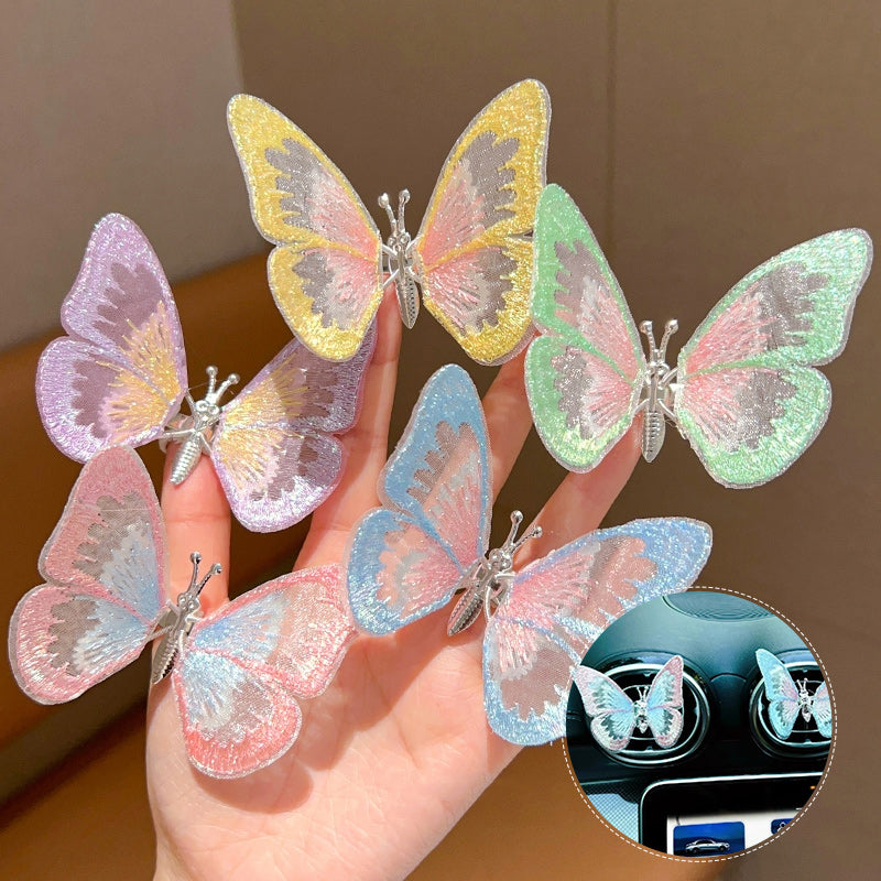 🌸Koop 1 krijg 1 gratis🌸Borduurwerk Geur Vlinder Decoratie