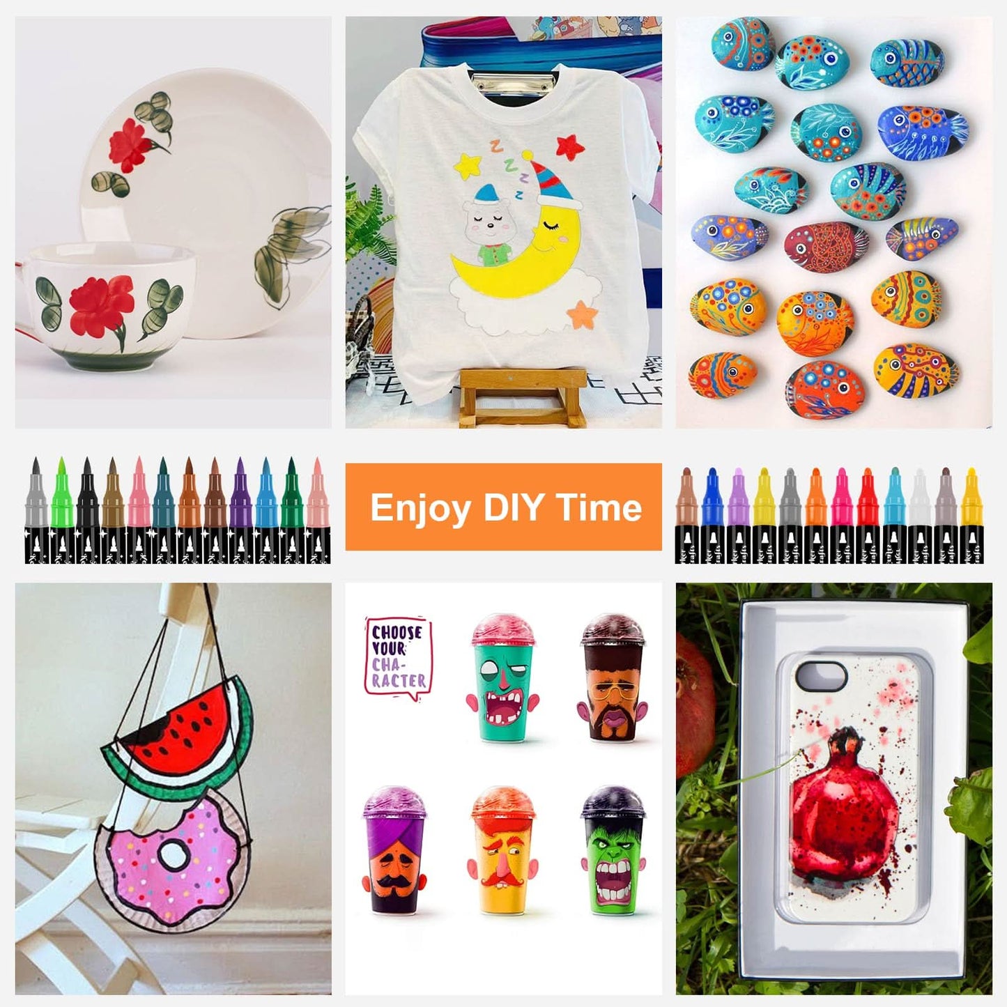 š„Hot Sale 50% KORTINGšDual-Tip Glitter Marker Pen