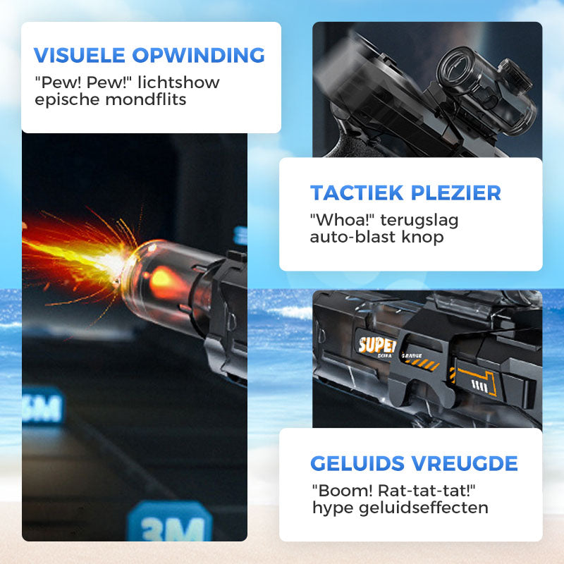 🌊Zomerkorting🔫💦Snelle modus IJsstraalpistool Waterpistool