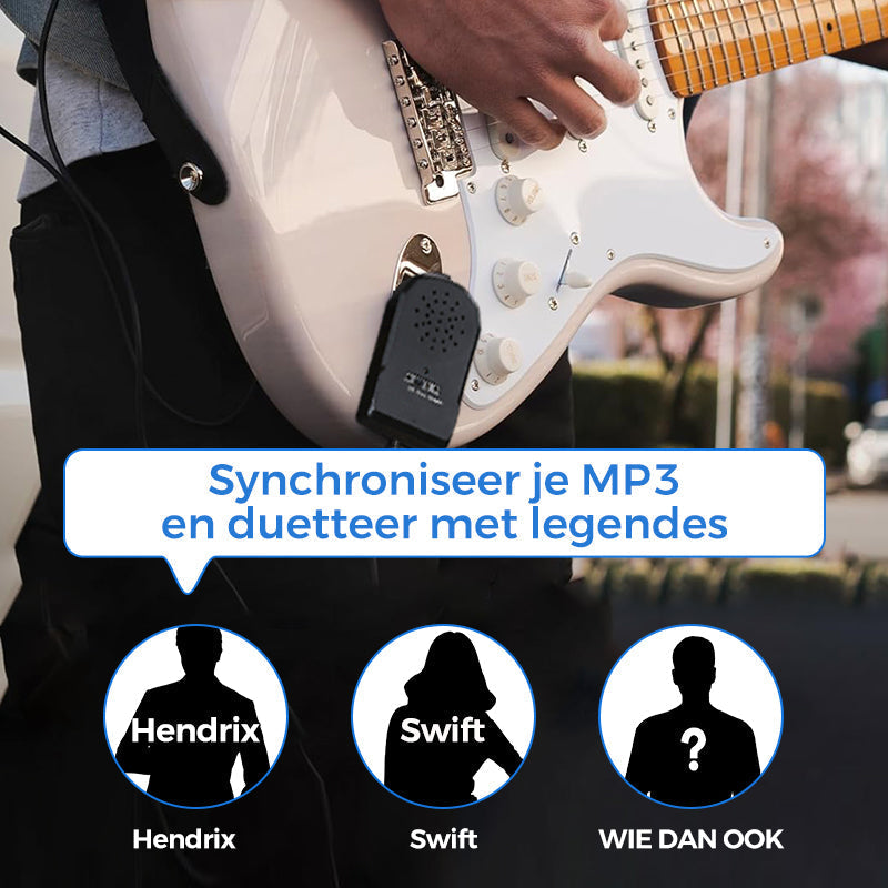 🎸🪕Mini Draagbare Gitaarversterker-Set