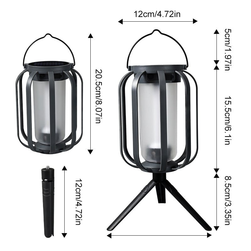 š„Zonne-energie Campinglamp met 4 Lichtmodi