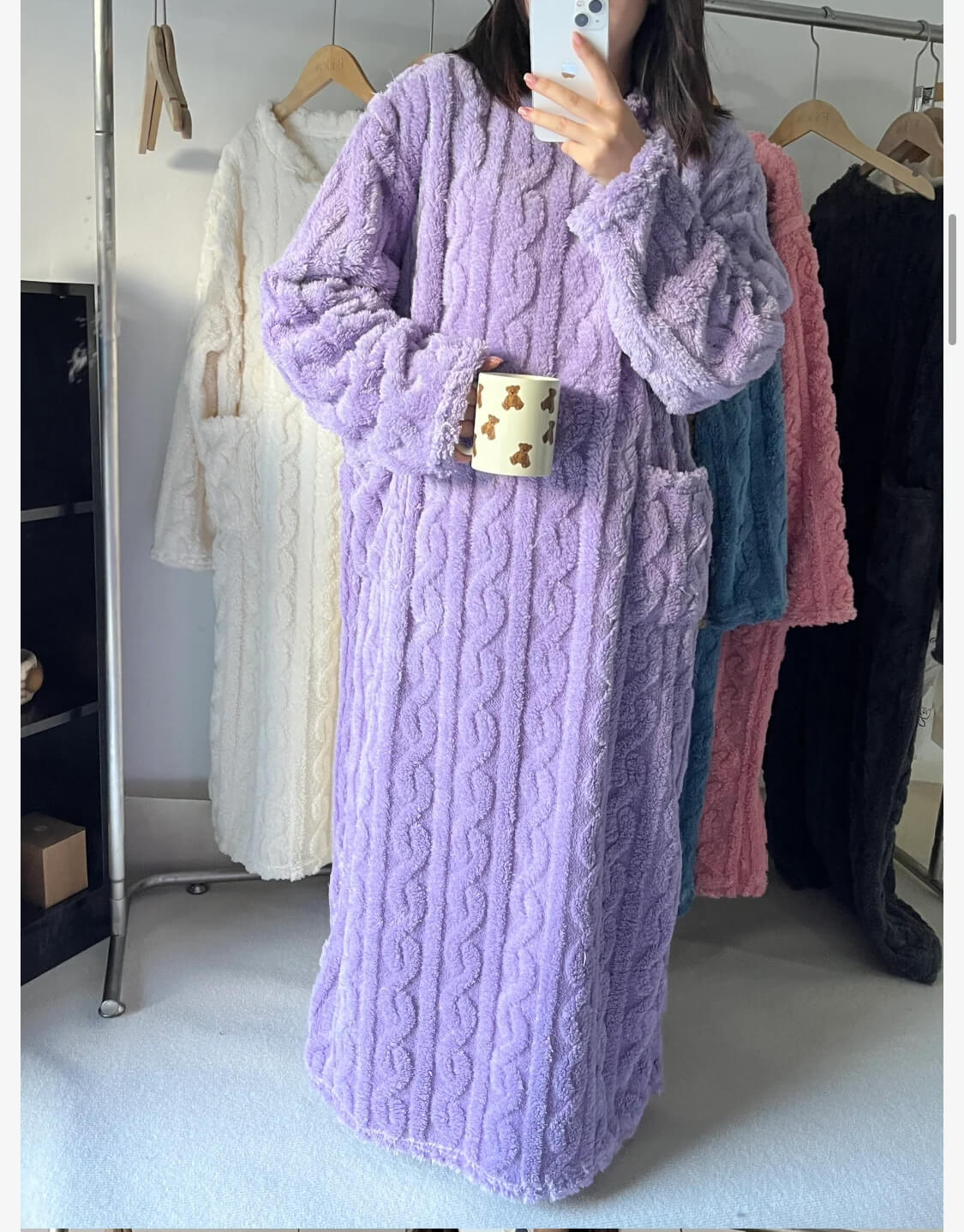 🔥Kerstpromotie-49%korting🔥Winter Koraal Fluwelen Huiskleding