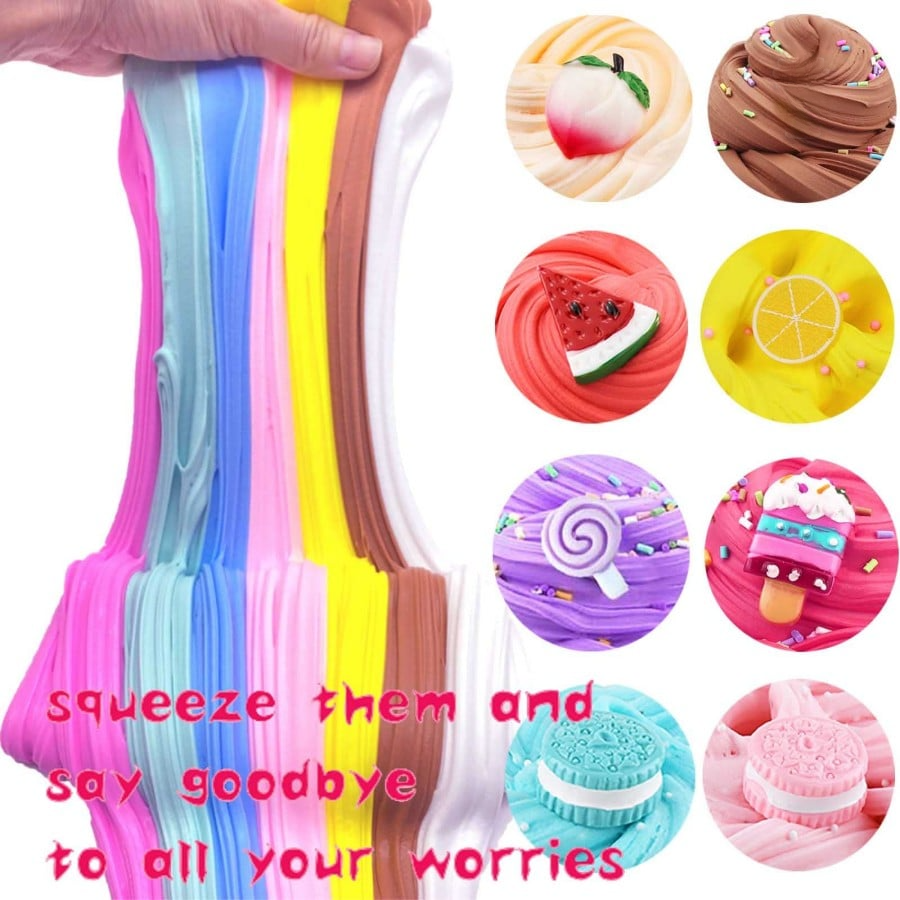 ⏰Kerstuitverkoop 50% KORTING!!🎁Super Clay Slime DIY Zachte & Squishy Klei Geurende Slijm Sensorische Klei