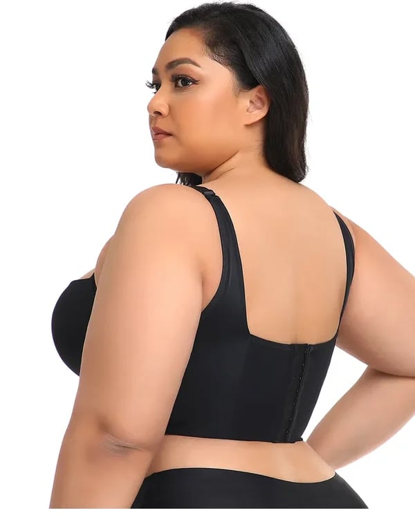 š„50% KORTINGš„š„Rug Gladmakende Beha met Shapewear