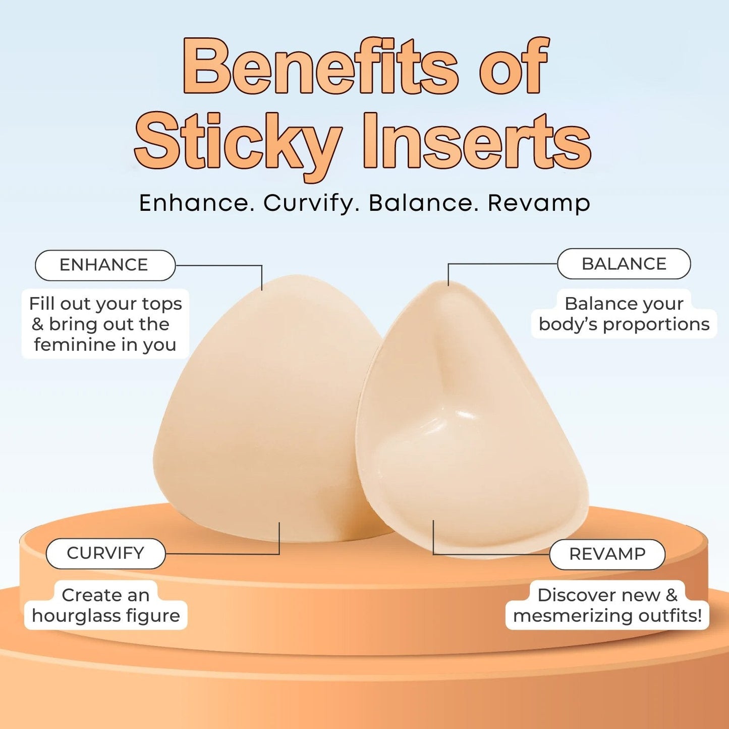 🔥Beperkte uitverkoop - koop er 1 en krijg er 1 gratis🔥 Ultra Boost inleggers Gepatenteerde kleverige Fashion Bra inleggers