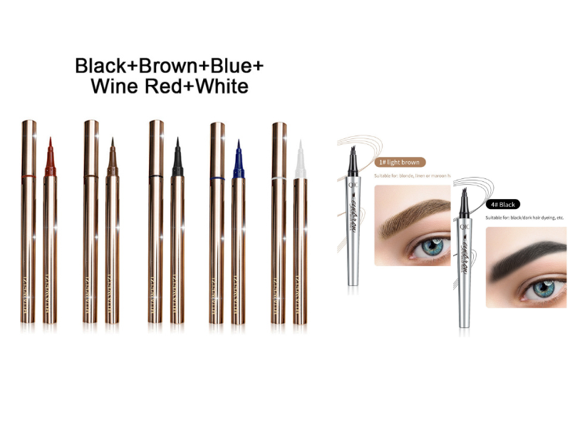 ✨ Waterdichte, veegvaste eyeliner – 24 uur lang intens zwart en uiterste precisie! ✨
