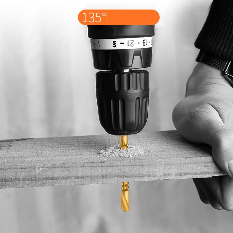 🔥60% Korting🔨 Spiraalboorset Elektrisch Gereedschap Accessoire (6 stuks)