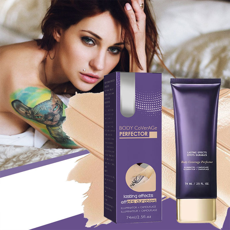 🔥GROTE UITVERKOOP – 49% GRATIS BODYBORSTEL!!💥Waterdichte, lichtgewicht en vlekkeloze lichaamsmake-up