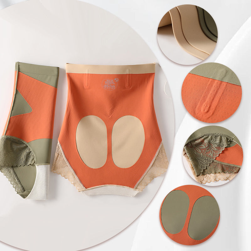 Ademende stretch billen lift buik controle shorts
