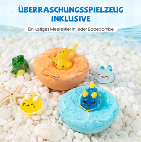 🔥Tijdelijk Aanbieding - 10-Delige Macaron Badbruisbal Set