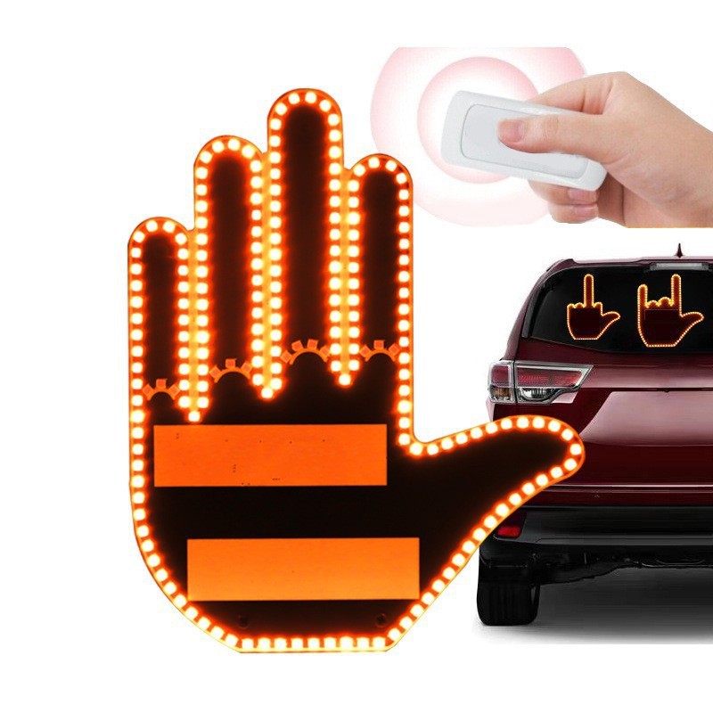 🚗 50% korting! Great gesture display lamp – 176 LED-lampjes, 3 gebaarmodi & zichtbaar dag en nacht. Toon je gevoelens veilig aan andere bestuurders! ✨💡