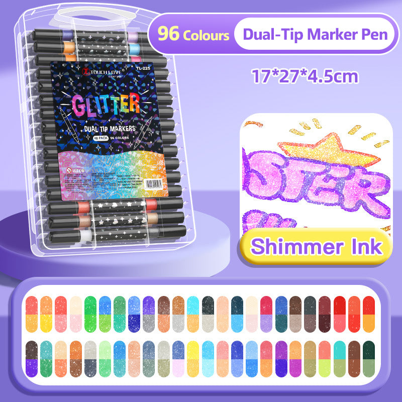 🔥Hete verkoop 49% KORTING🎁Glittermarker met dubbele punt