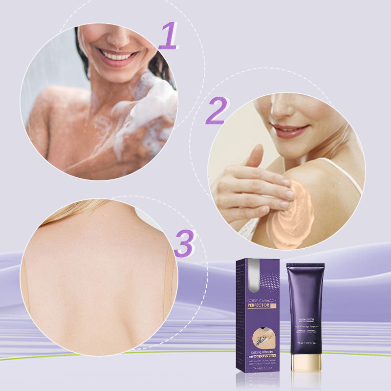 🔥GROTE UITVERKOOP – 49% GRATIS BODYBORSTEL!!💥Waterdichte, lichtgewicht en vlekkeloze lichaamsmake-up