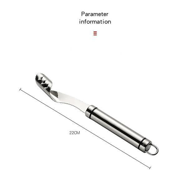 🌶️ 50% korting! RVS paprika-ontkerner – gekartelde snijrand, draai & trek de kern eruit. Ook voor andere stevige groenten – 22 cm, eenvoudig schoon te maken! ✨🔪