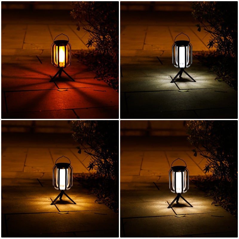 š„Zonne-energie Campinglamp met 4 Lichtmodi