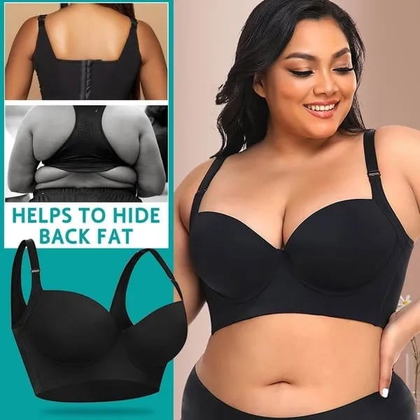 š„50% KORTINGš„š„Rug Gladmakende Beha met Shapewear