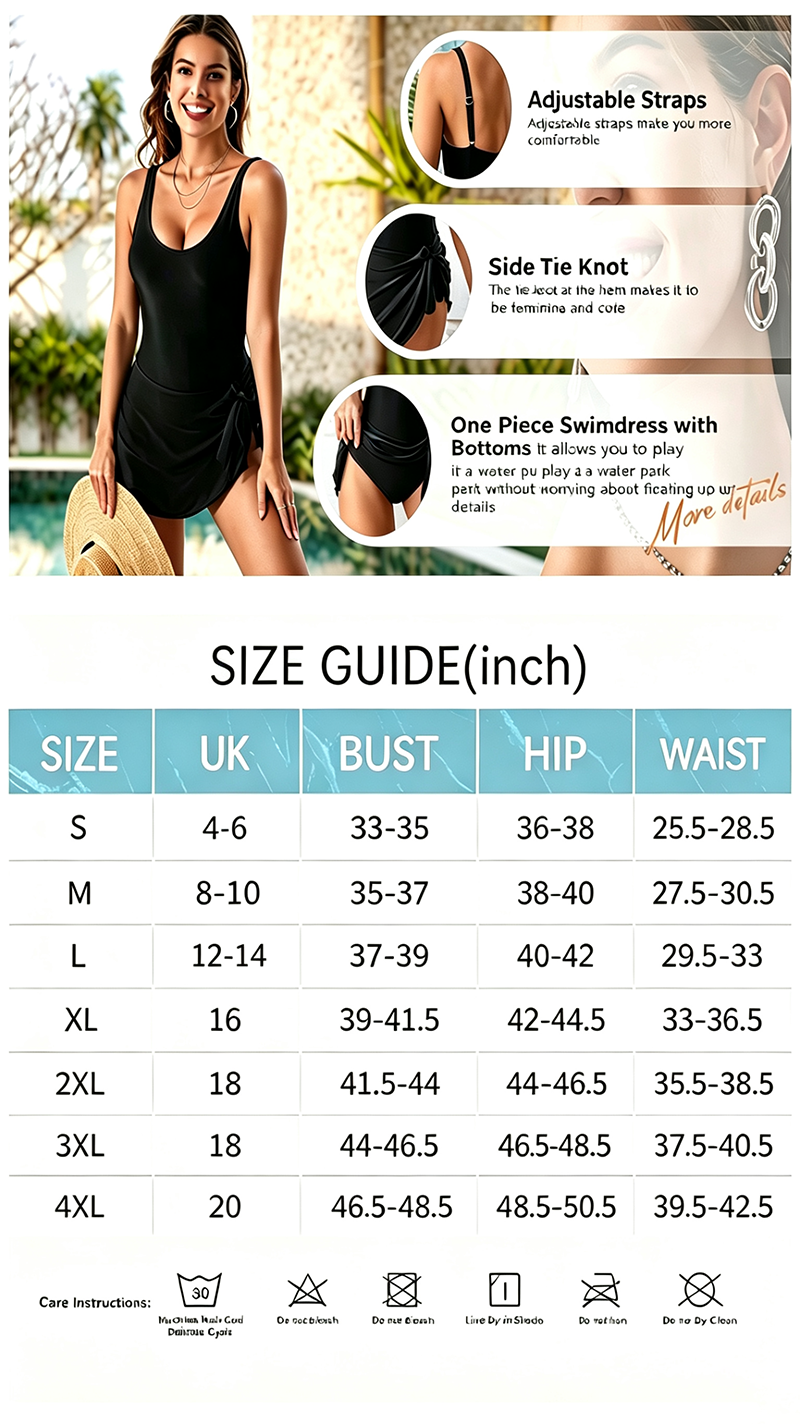 🌊💖 Beperkte tijd! 50% korting – eenstuks badpak, 💪 buikcontrole, 👗 stijlvolle knoopsluiting, ☀️ ideaal voor zomervakantie.