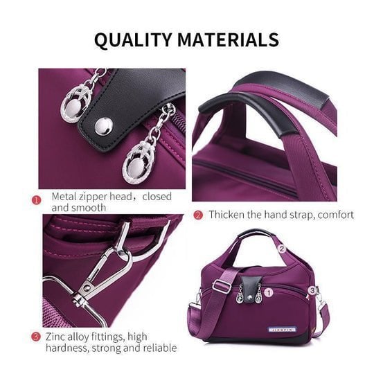 🔥HELEMAAL HOT – 50% KORTING!👜 Modebewuste Anti-diefstal Schoudertas