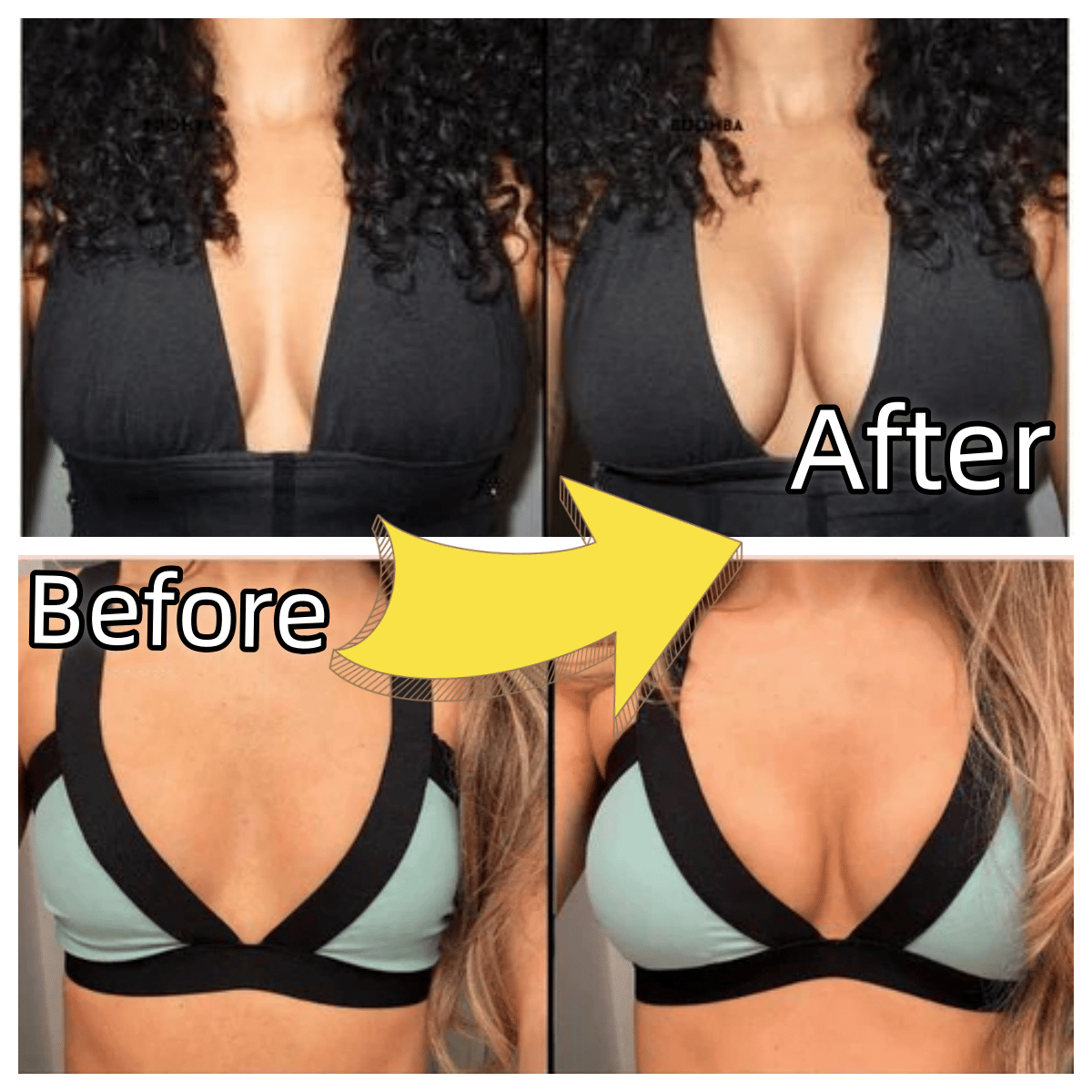 🔥Beperkte uitverkoop - koop er 1 en krijg er 1 gratis🔥 Ultra Boost inleggers Gepatenteerde kleverige Fashion Bra inleggers