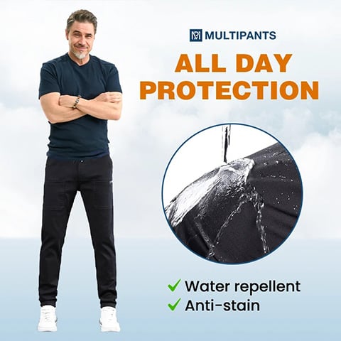 🎉Wekelijkse speciale uitverkoop - 50%Korting🎉MultiPants - duurzame cargo broek met veel stretch en meerdere zakken(Hoe meer je koopt, hoe hoger de korting)