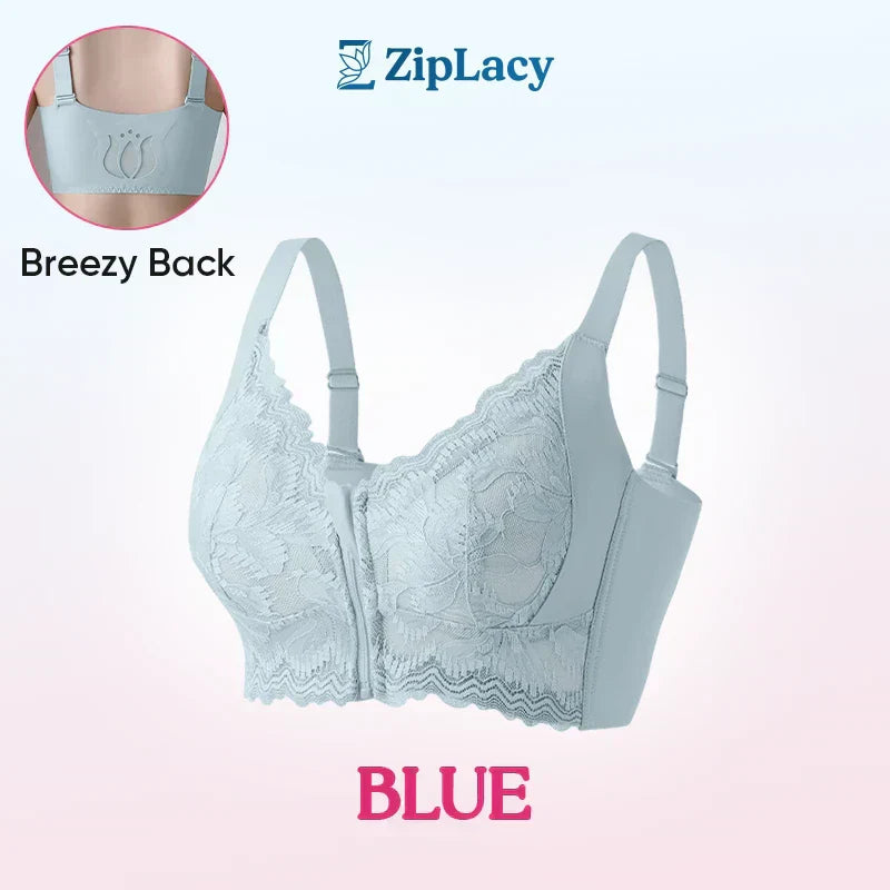 ✨💞Ultrazachte beha met ritssluiting aan de voorkant en zonder beugels