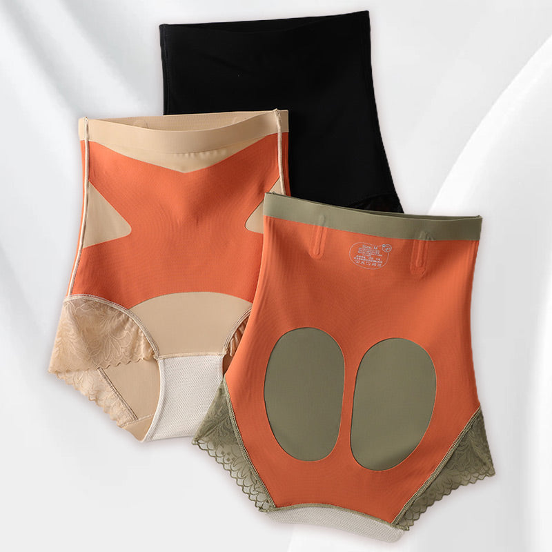 Ademende stretch billen lift buik controle shorts