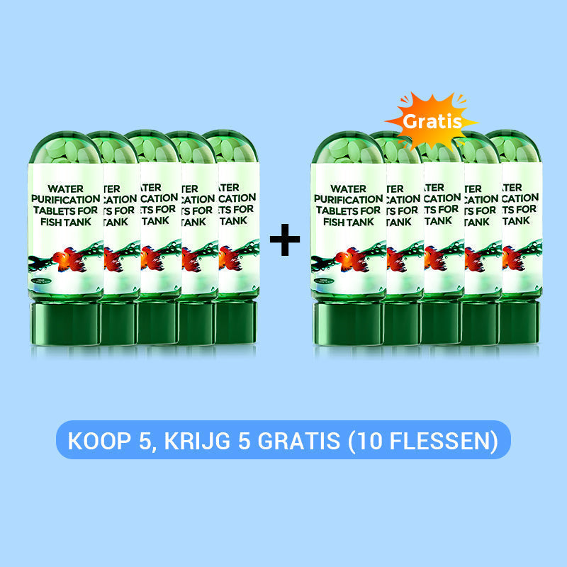 😍😍Tijdelijk gratis levering😍Krachtige Waterzuiveringstablet voor Aquarium