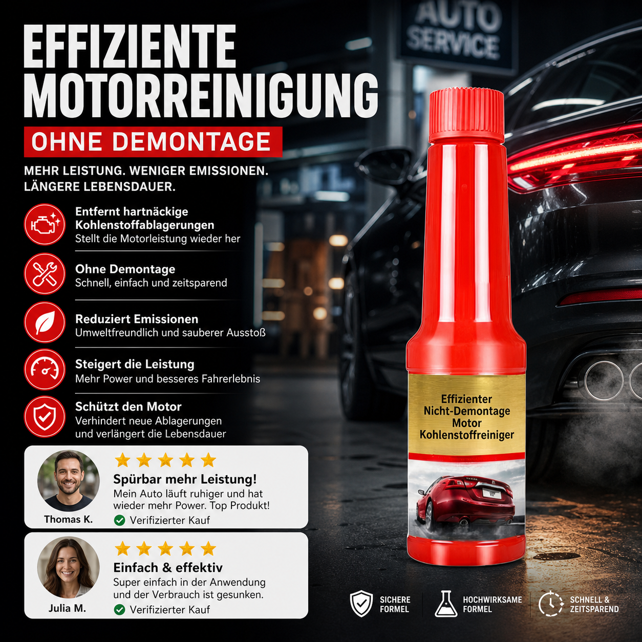 🔥 Vandaag 50 % korting! 🚗 Koolstofreiniger voor motoren