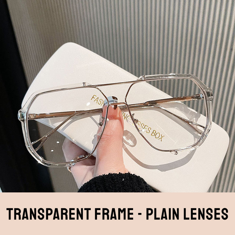 Classic Retro Stylish Large Frame Sunglasses(50% OFF)