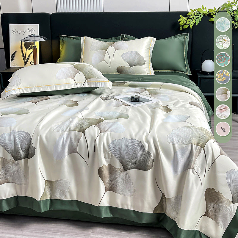 Ademende en Verkoelende Dekbedset van 4 stuks