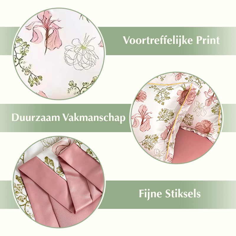 Ademende en Verkoelende Dekbedset van 4 stuks