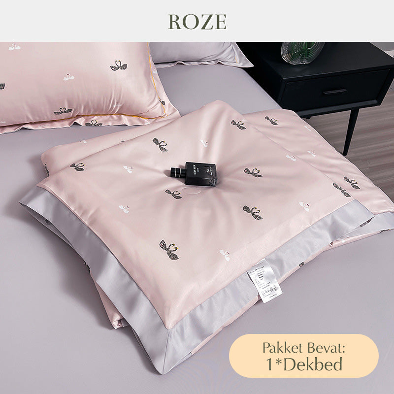 Ademende en Verkoelende Dekbedset van 4 stuks