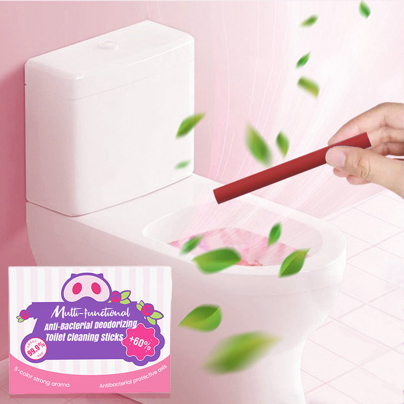 ✨Multifunctionele antibacteriële, geurverdrijvende toiletreinigingssticks🌈