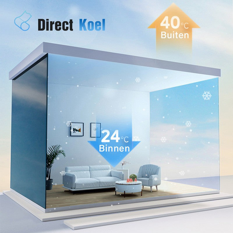 🔥Vandaag 50%korting🔥Eénweg Privacy Warmte-isolerende Film voor Glas