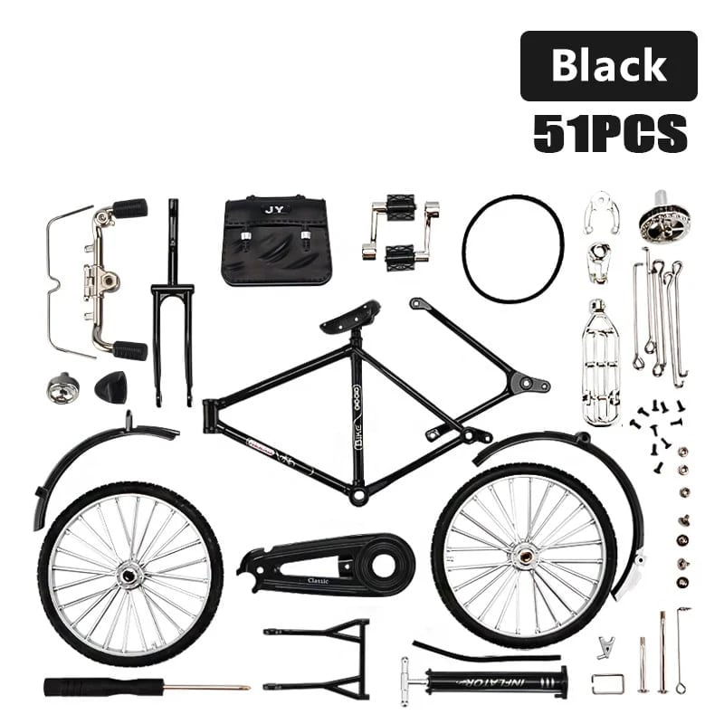 🔥Laatste dag-BESPAAR 50% UIT🔥-DIY Fiets Model Schaal
