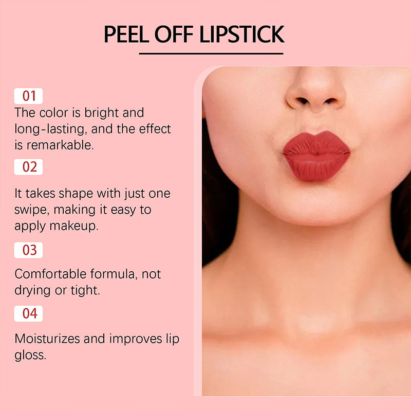 💥 Laatste dag! 50% korting🔥Smudge-proof peel-off lip vlek
