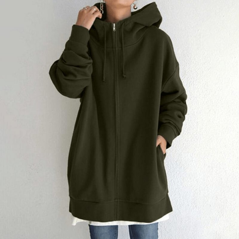 Sana™ Long Hoodie Sweater | Blijf lekker warm tijdens de koude dagen