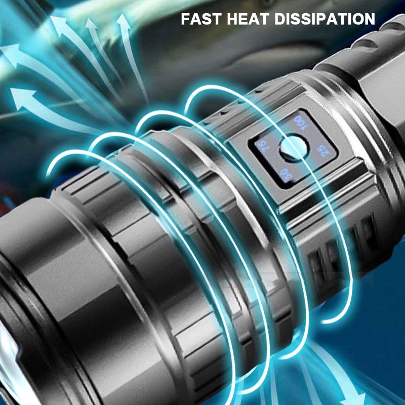 Multifunctionele Witte Laser Telescoop Zoom Tactische Zaklamp