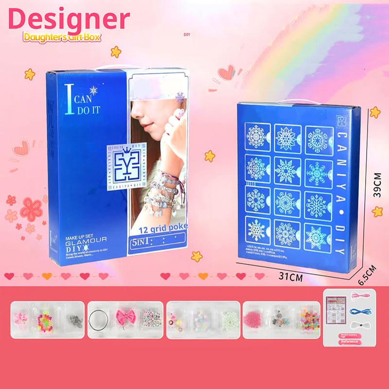 DIY kraal sieraden geschenkdoos set