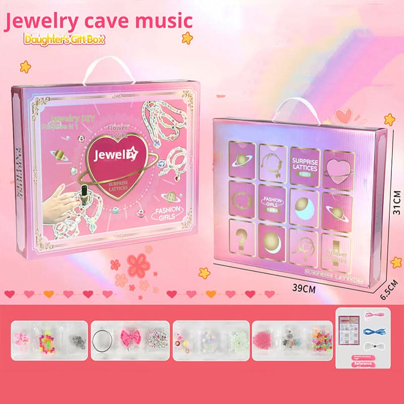 DIY kraal sieraden geschenkdoos set