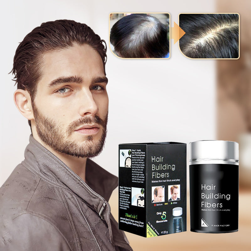 haaropbouwvezels voor direct volume en verdikking