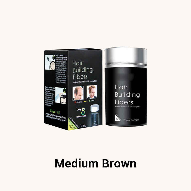 haaropbouwvezels voor direct volume en verdikking