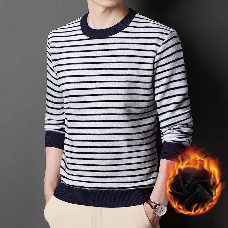 š„44%OFF Christmas Saleš„Men's Warm Striped Cozy Fashion Sweater - Buy 2 Get Free Shipping