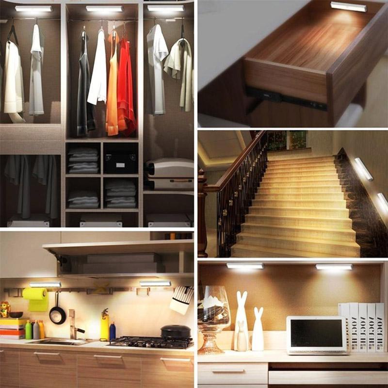 🏆2025 Hot Sale 49% korting🔥LED Slimme magnetische bewegingssensorlamp
