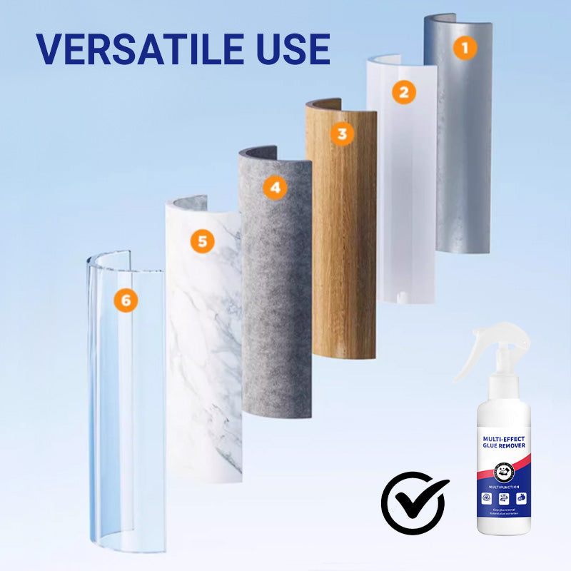 Multi-functionele lijmverwijderaar voor verschillende oppervlakken