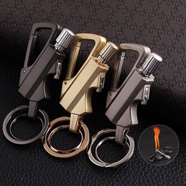 🚀 Grappige gadget 🔥 Sleutelhanger vuursteen vuurstarter